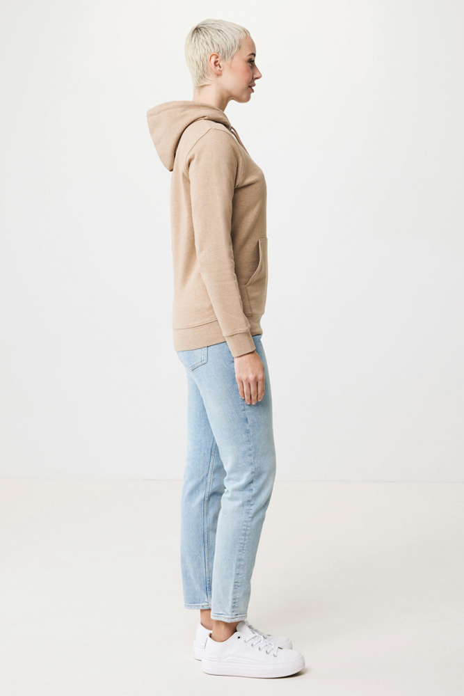 IQONIQ Torres gerecycled katoen hoodie ongeverfd