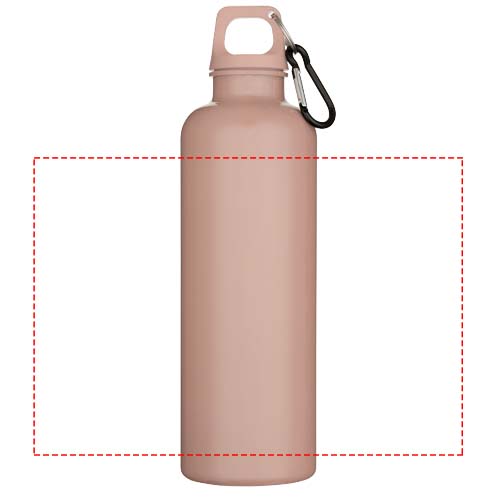 Oregon 750 ml effen RCS gerecycleerde plastic drinkfles met karabijnhaak