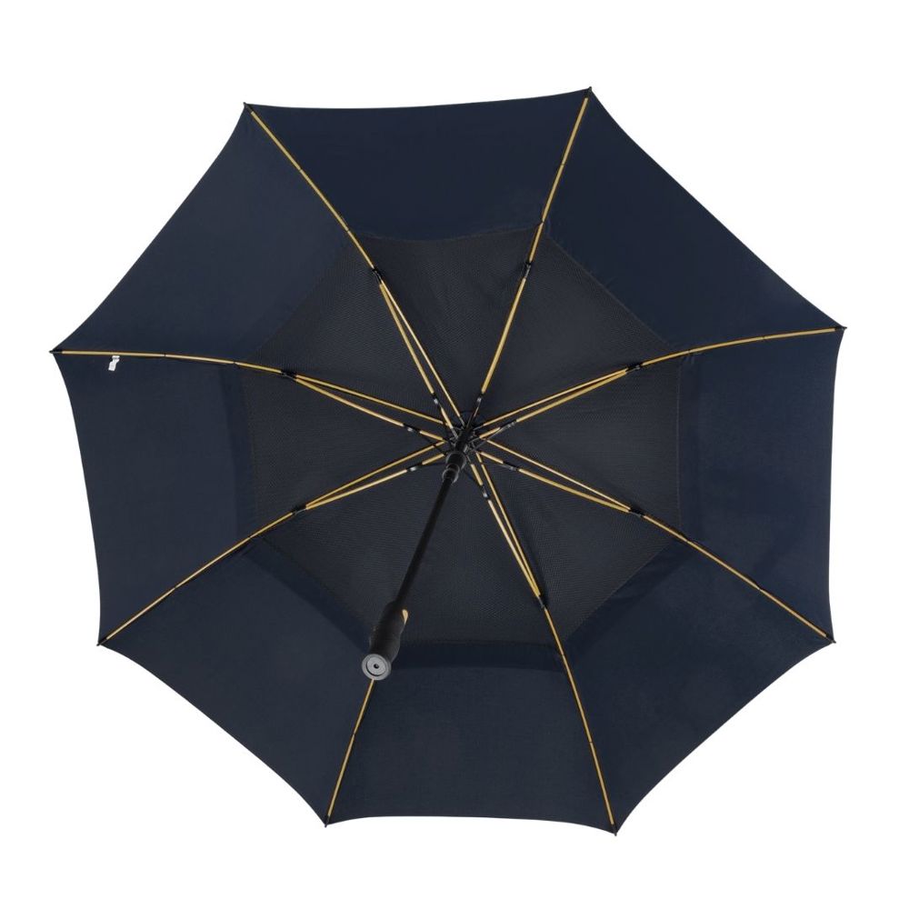 FALCONE - Stormparaplu - Automaat - Windproof -  130 cm - Marine blauw
