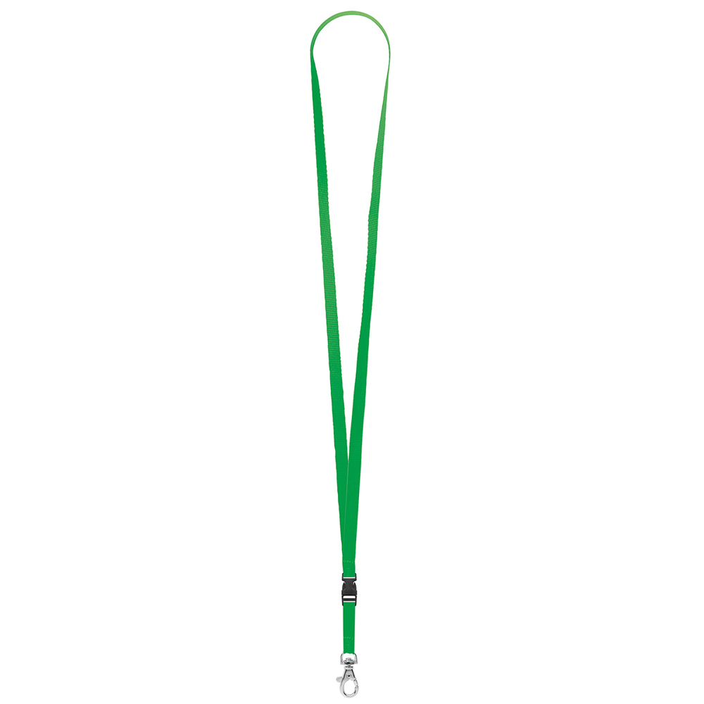 Keycord "standaard", breedte 10 mm - Grasgroen