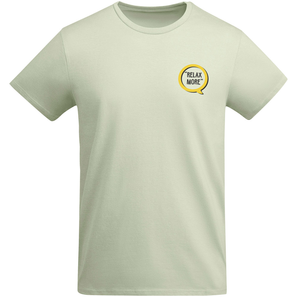 Breda 175 g/m² biologisch katoenen herenshirt met korte mouwen