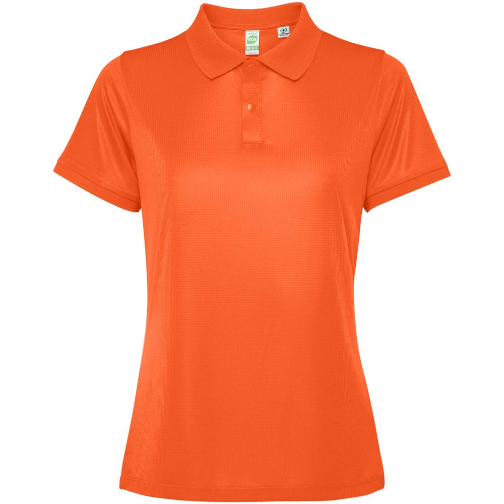 Tormo 125 g/m² damespolo met korte mouwen - Vuur oranje