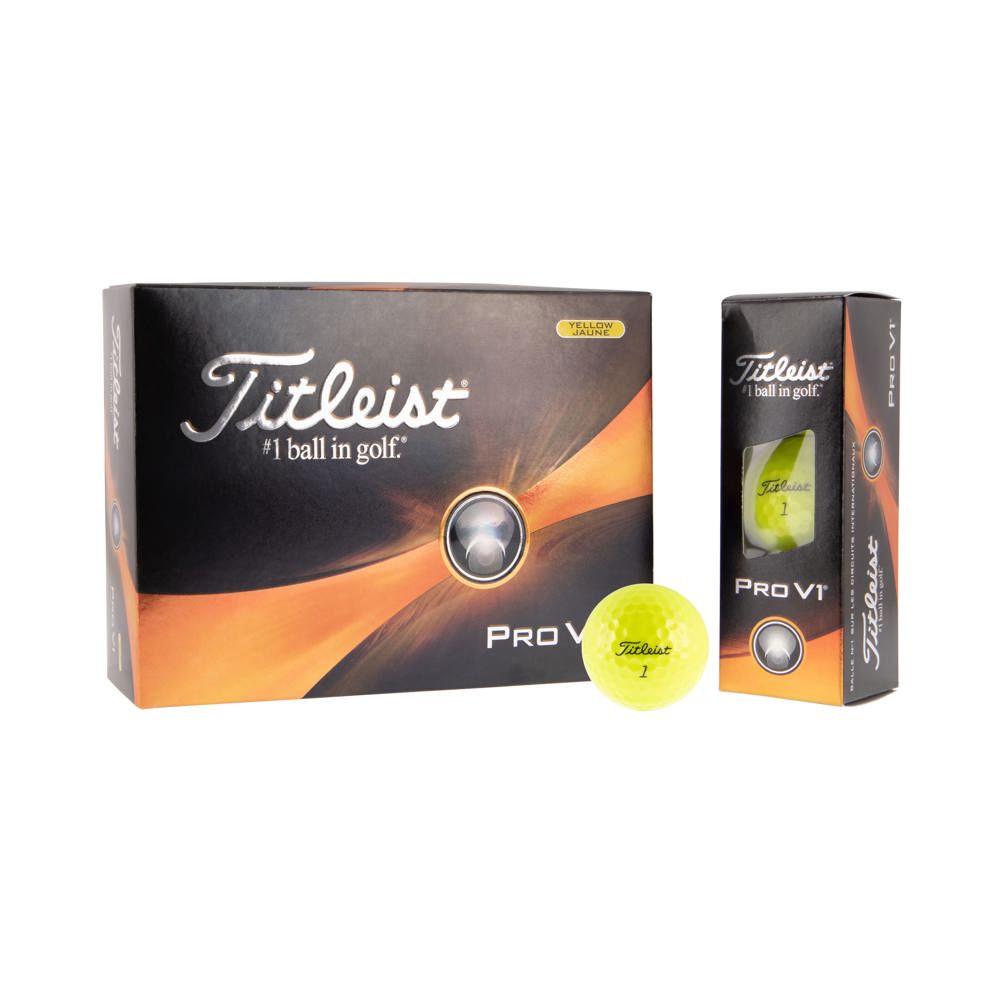 Titleist Pro V1 - Geel