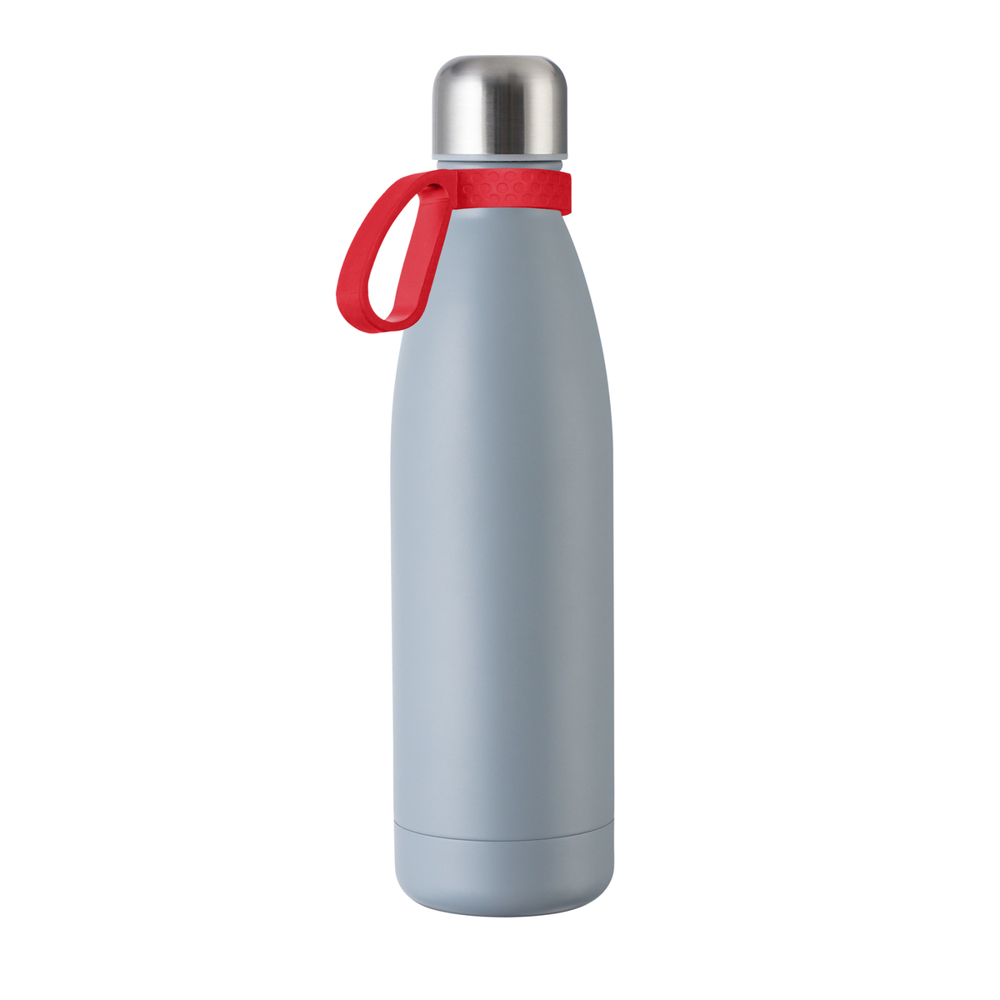 Fles RETUMBLER-myTOULON - rood, grijs