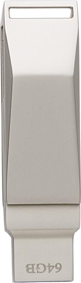 Zinklegering USB-stick Dorian - zilver