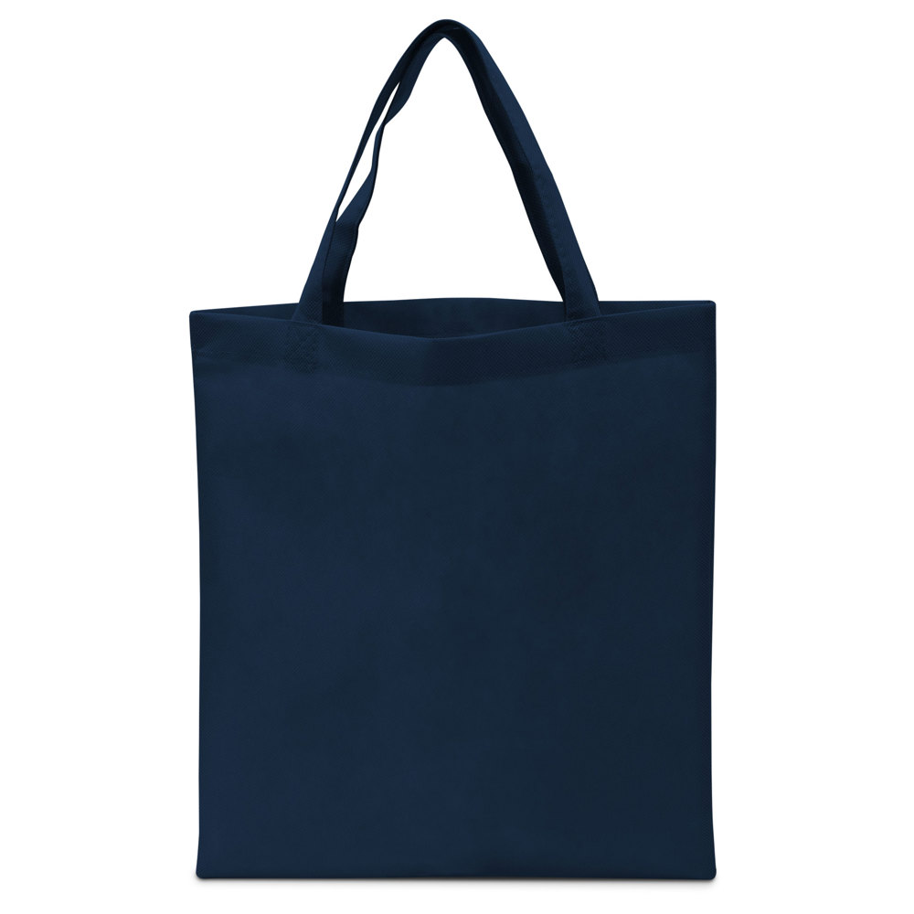 WIEN – Shopper met korte handvatten - Donkerblauw
