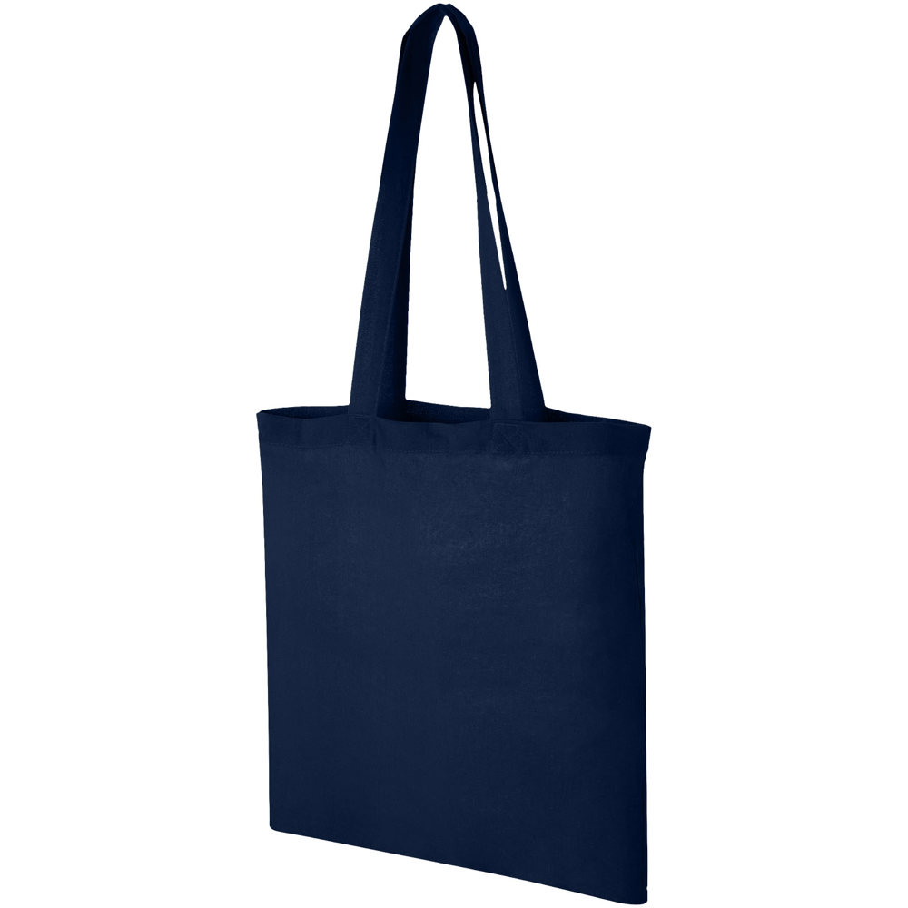 Madras 140 g/m² katoenen draagtas 7L - Marineblauw