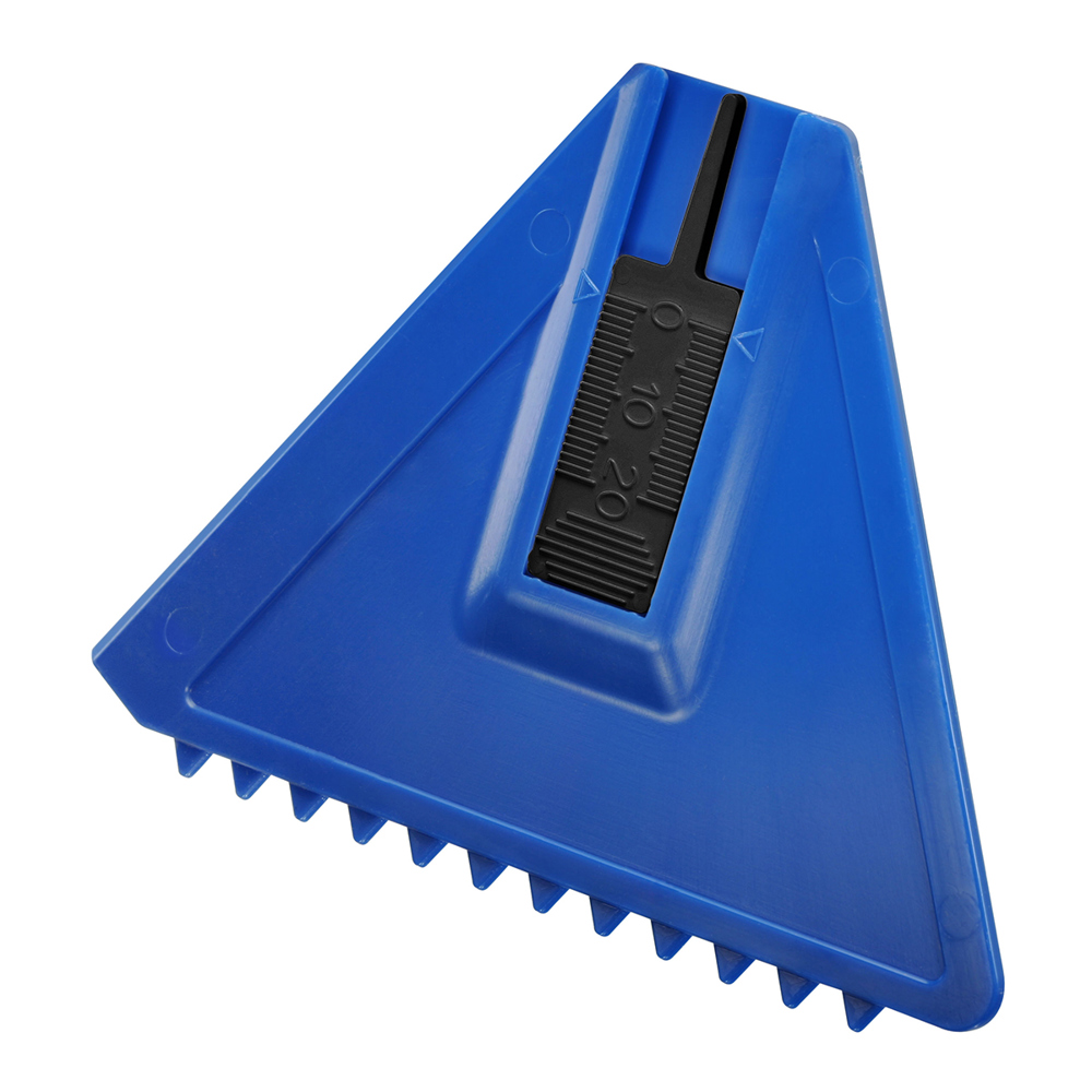IJskrabber "Duo" - Zwart/Blauw