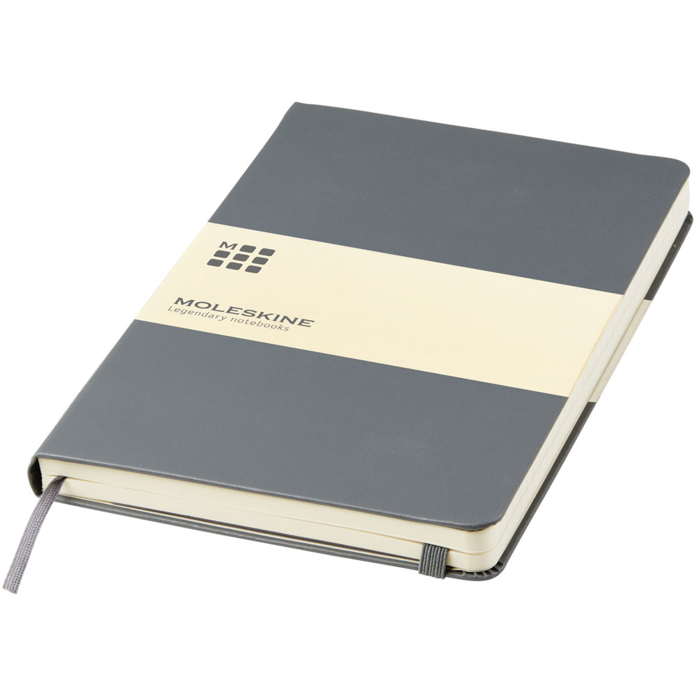 Moleskine Classic L hardcover notitieboek - gelinieerd - Leigrijs