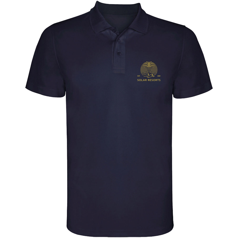 Monzha 150 g/m² sportpolo met korte mouwen voor heren