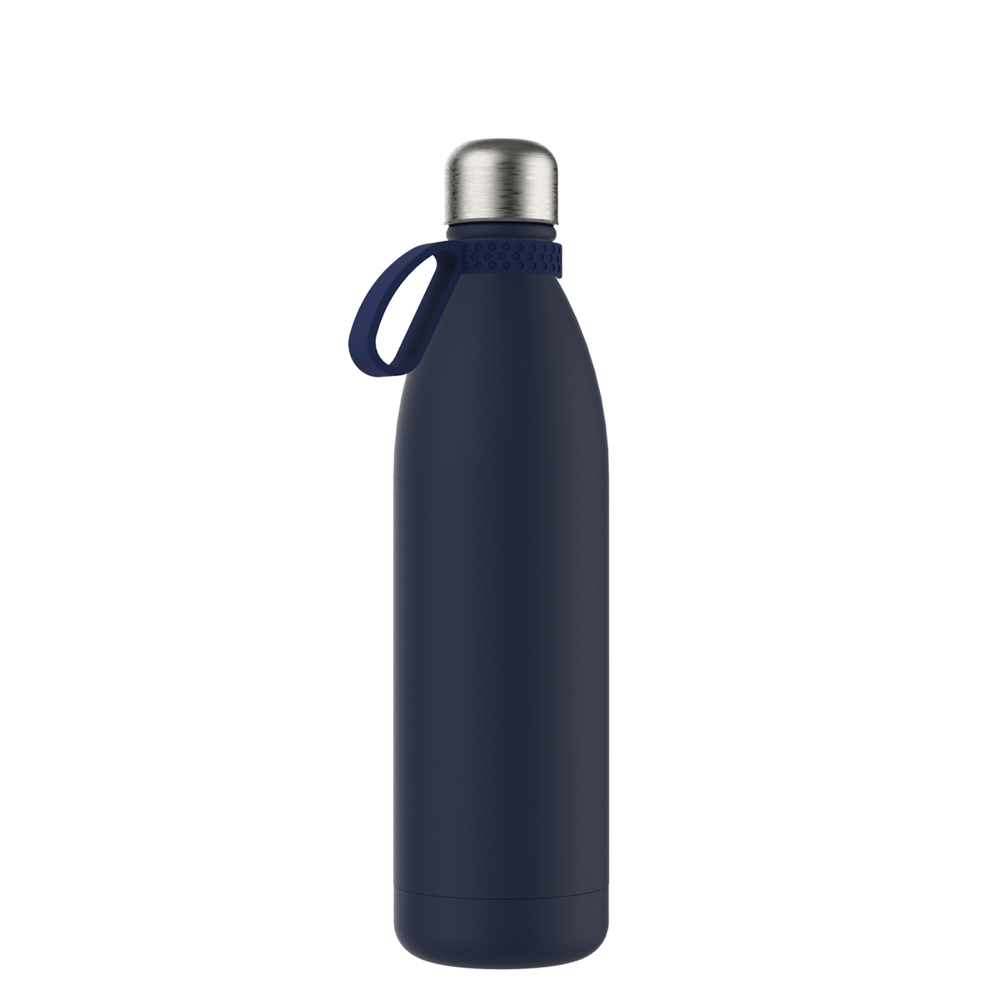 Thermofles RETUMBLER-NIZZA XL - donkerblauw, navy, zilver