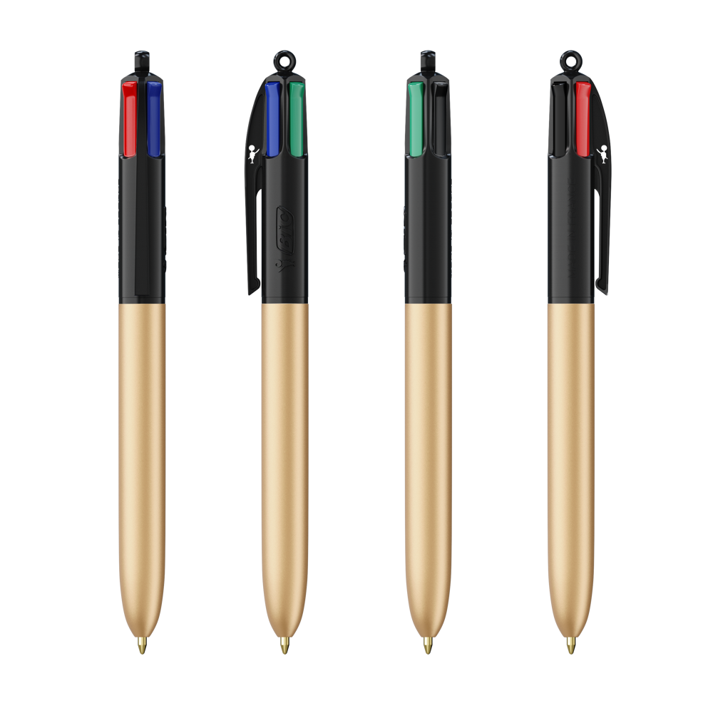 BIC® 4 Colours Glacé with Lanyard