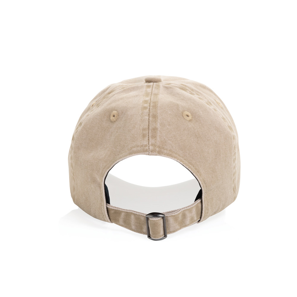 BEAU AWARE™ Washed 6 panel 270gsm cotton twill cap