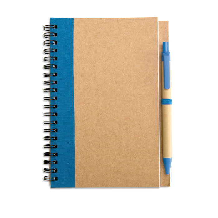 SONORA PLUS - Notitieblok en balpen - Blauw