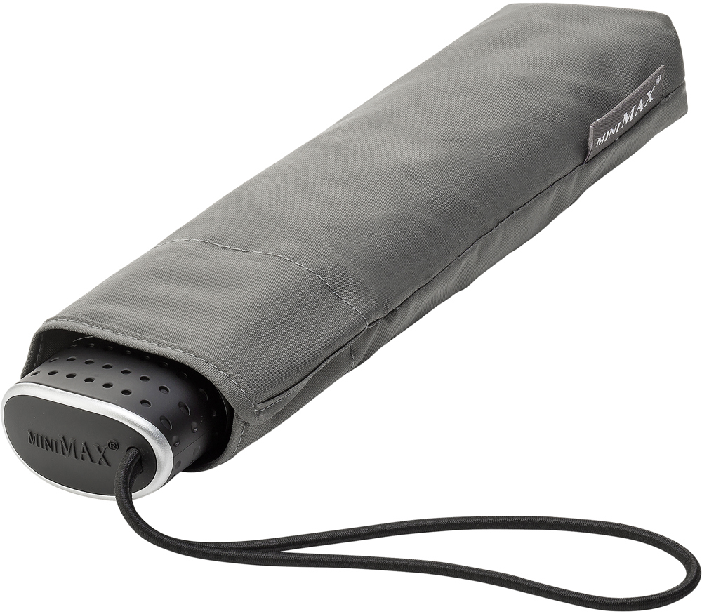 MINIMAX - Opvouwbaar - Handopening - Windproof -  90 cm - Grijs
