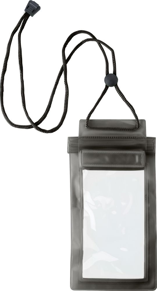 PVC hoesje voor mobiele apparaten Emily - zwart