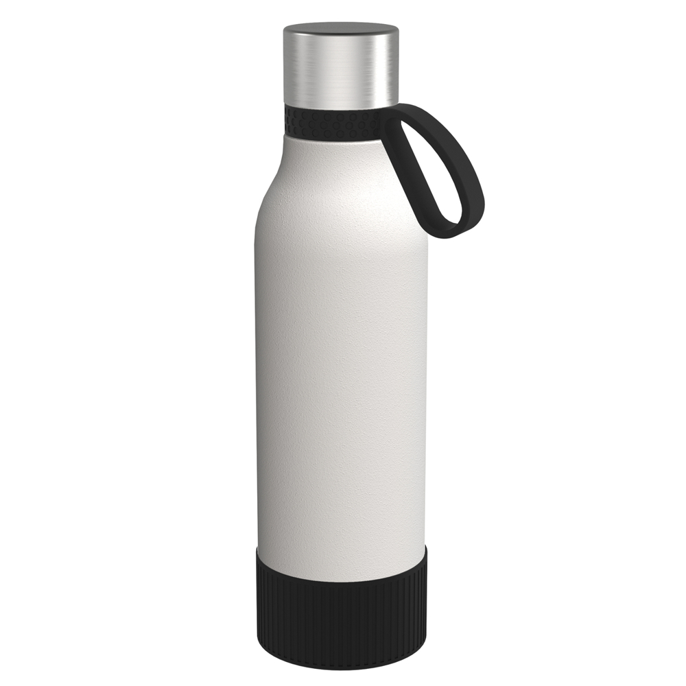 Fles RETUMBLER-myTOULON II 820 - zwart, zilver, wit