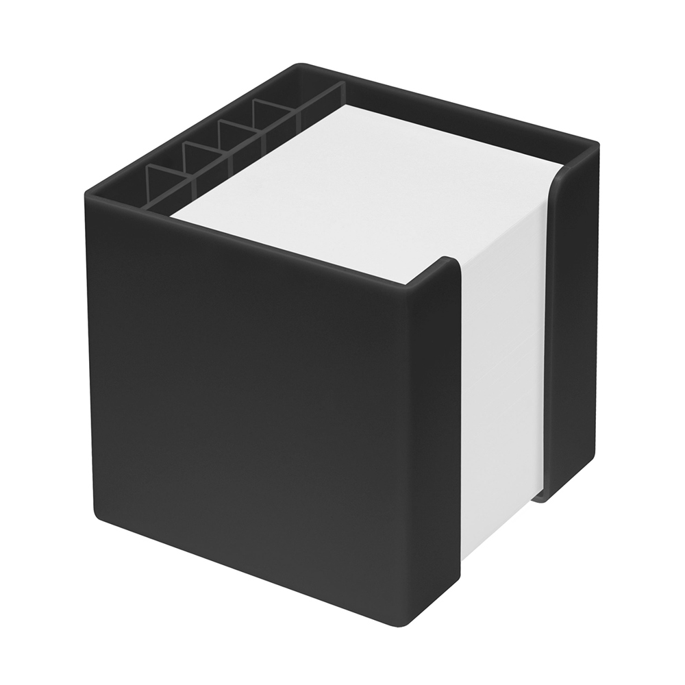 Memobox "Alpha" met organizer - zwart