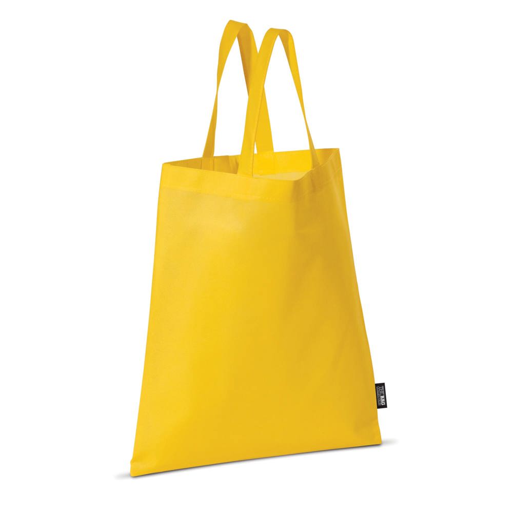 Draagtas non-woven 75g/m² - Geel