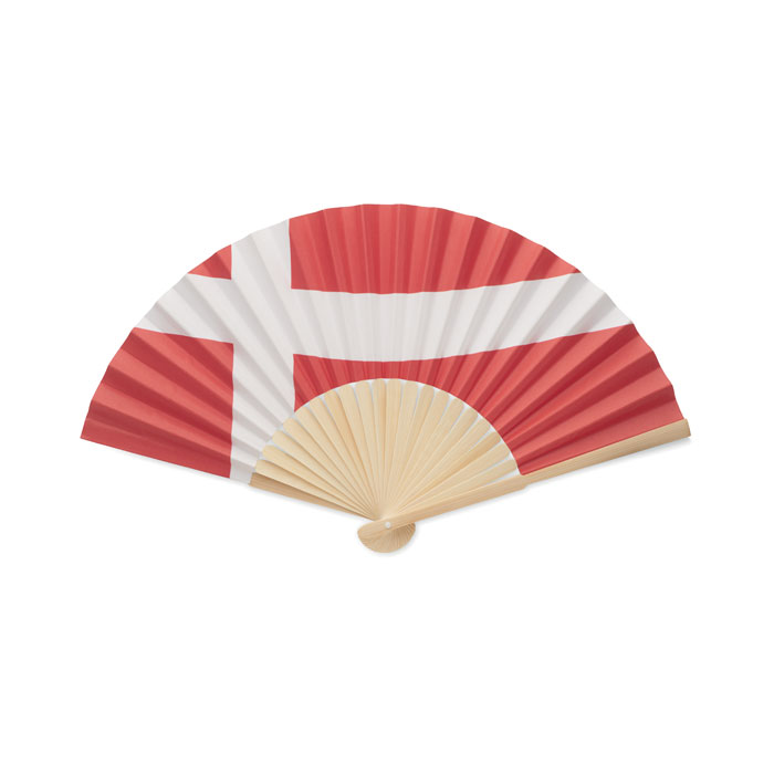 FUNFAN - Handwaaier met vlagontwerp - Multicolour