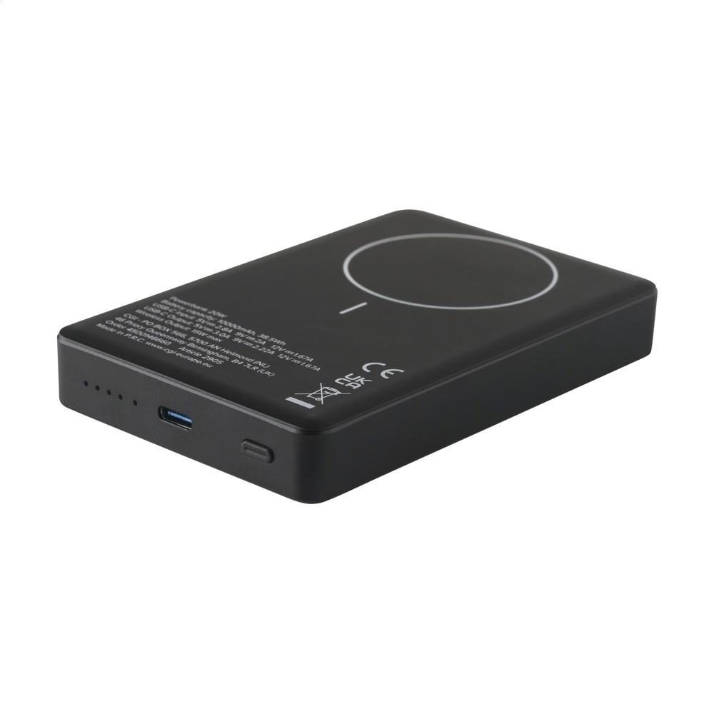 Wireless RCS Recycled Alu Magsafe Powerbank 10000