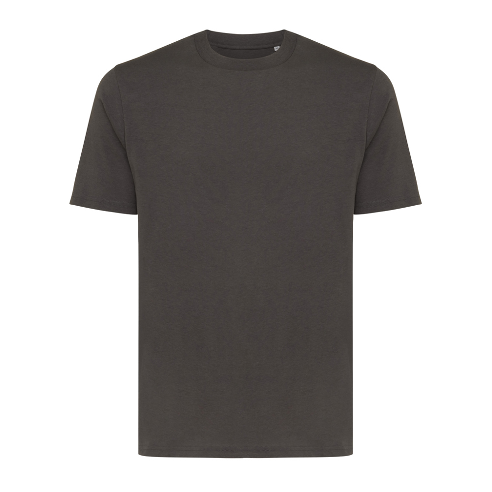 IQONIQ Sierra lichtgewicht gerecycled katoen t-shirt - antraciet (± PMS 19-3900 TCX)