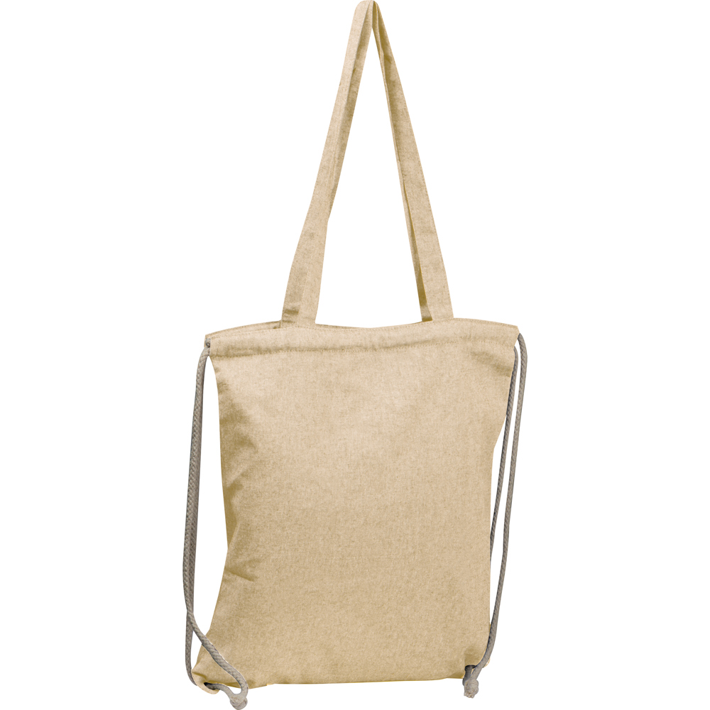 Tas van gerecycled katoen Addison - wit