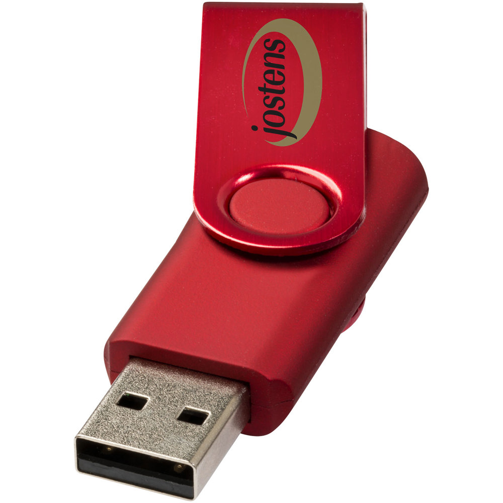 Rotate metallic USB