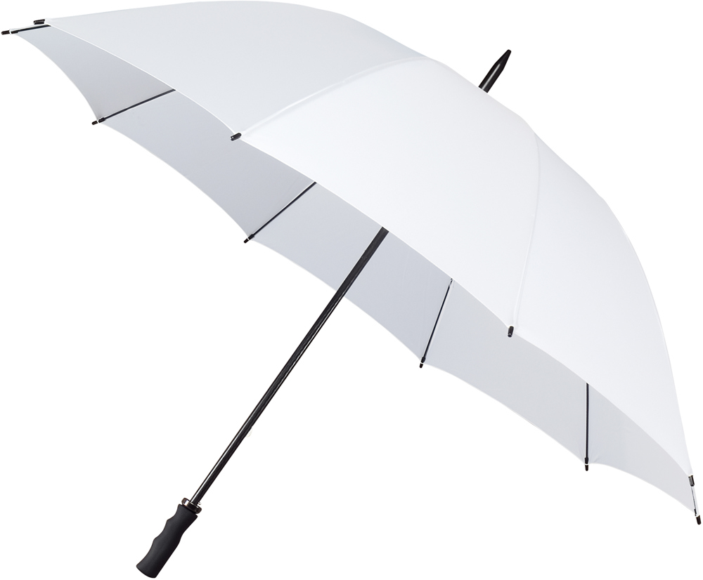FALCONE - Golfparaplu - Handopening - Windproof -  130 cm - Wit