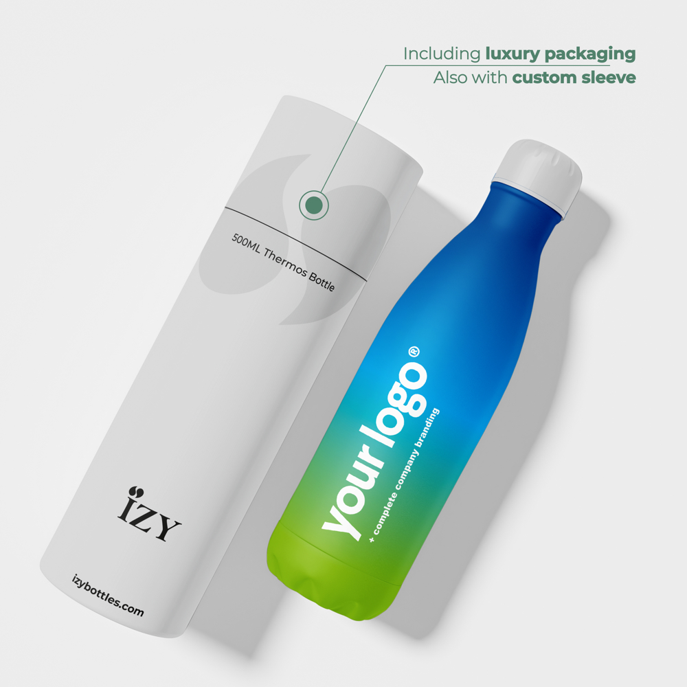 Thermosfles / Drinkfles - Zilver - 500 ml