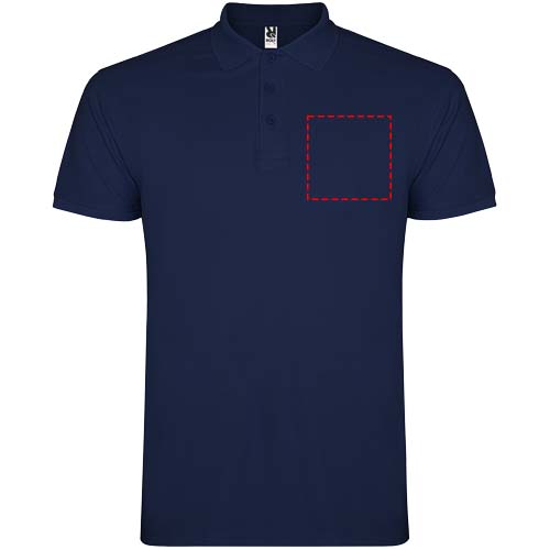 Star 200 g/m² herenpolo met korte mouwen