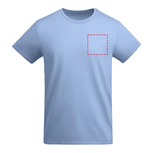 Breda 175 g/m² biologisch katoenen herenshirt met korte mouwen