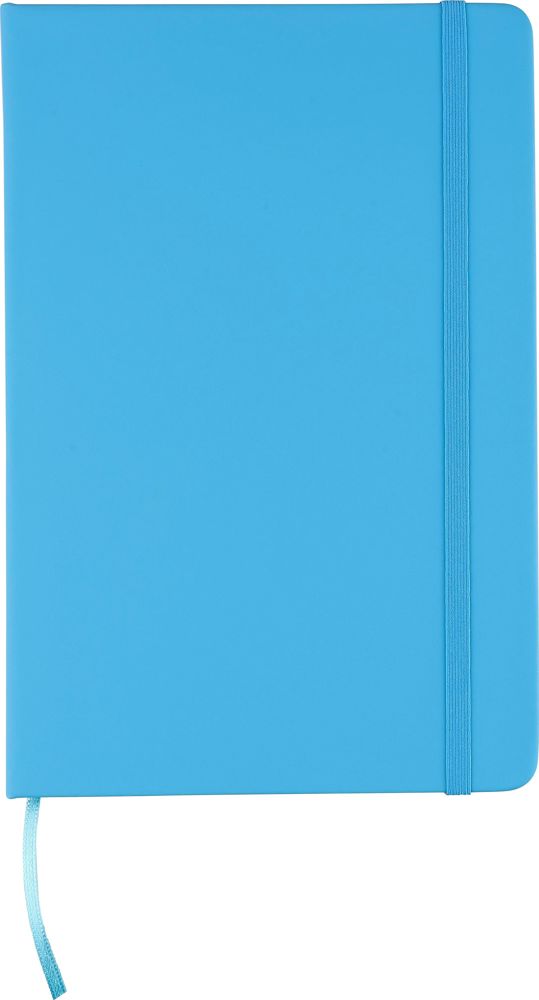 Gerecyclede PU notitieboek Eva - Lichtblauw