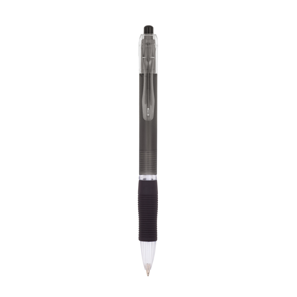 Click pen - Zwart/ Zwart / Blauwe Inkt