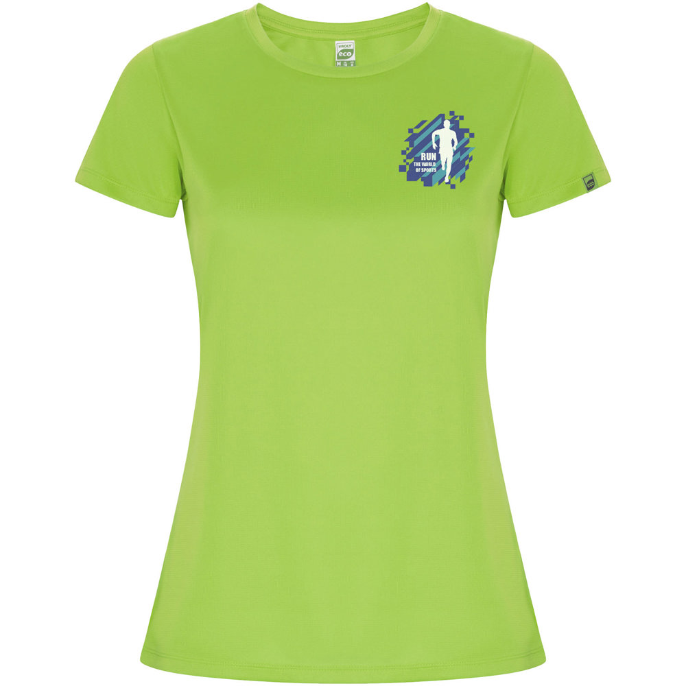 Imola 135 g/m² sportshirt met korte mouwen voor dames