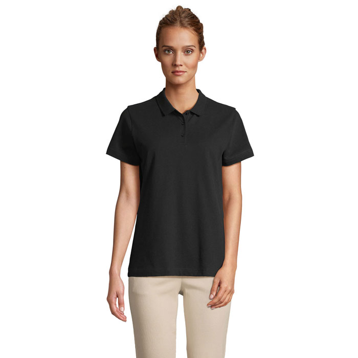 PULSE WOMEN - PULSE DAMES POLO - zwart