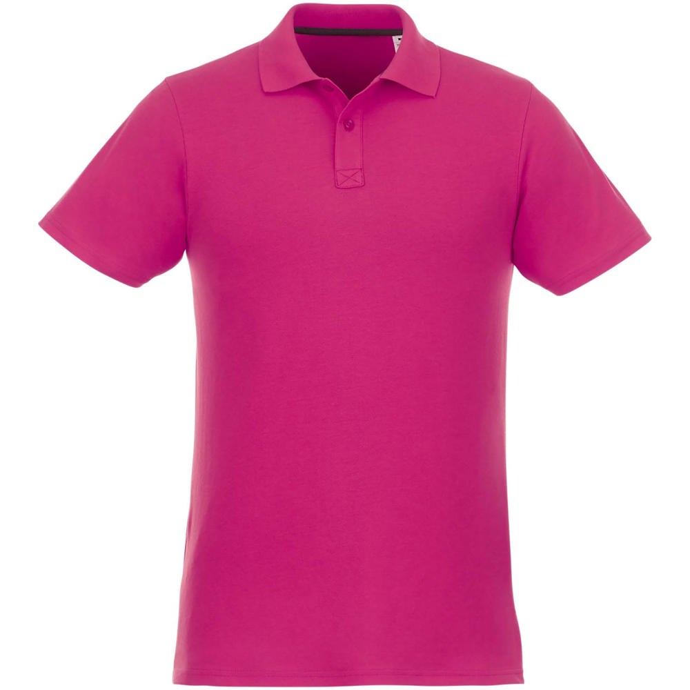 Helios 180 g/m² herenpolo met korte mouwen - Magenta