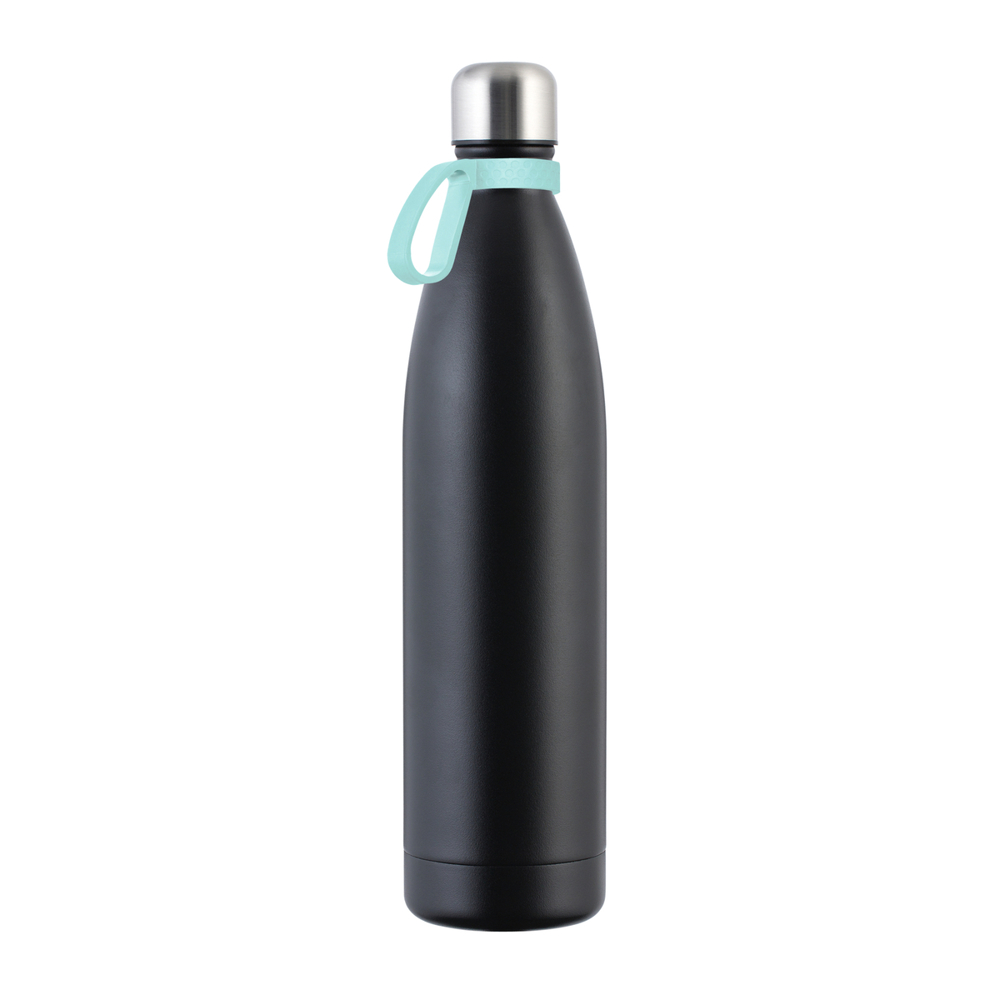 Thermofles RETUMBLER-NIZZA XXL - lichtblauw, zwart, zilver