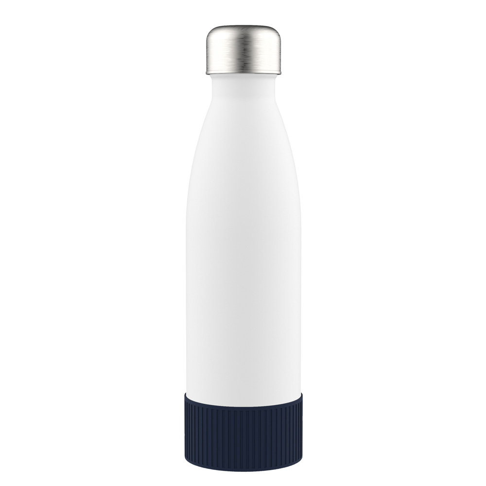Fles GLASS - zilver, wit, navy