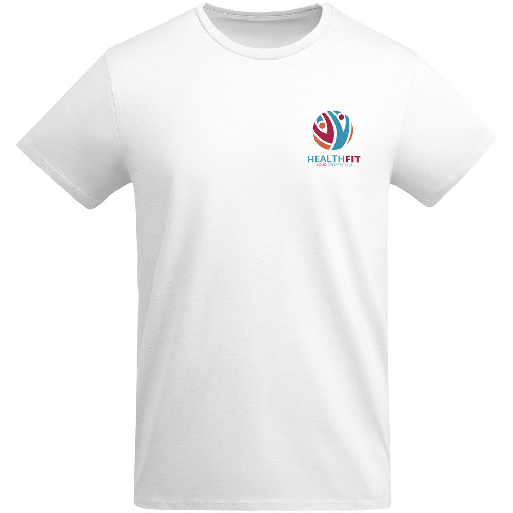 Breda 175 g/m² biologisch katoenen herenshirt met korte mouwen
