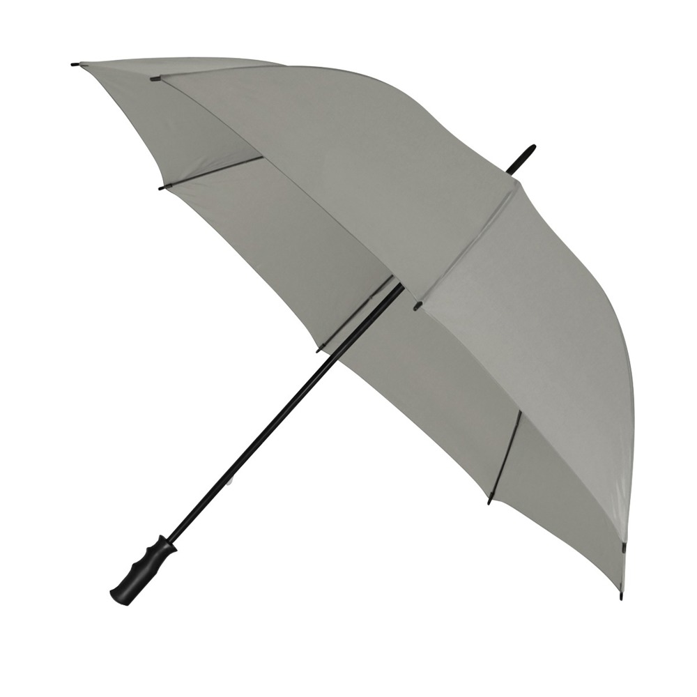 FALCONETTI - Golfparaplu - Handopening - Windproof -  125 cm - Licht grijs (± PMS COOL GRAY 5C)