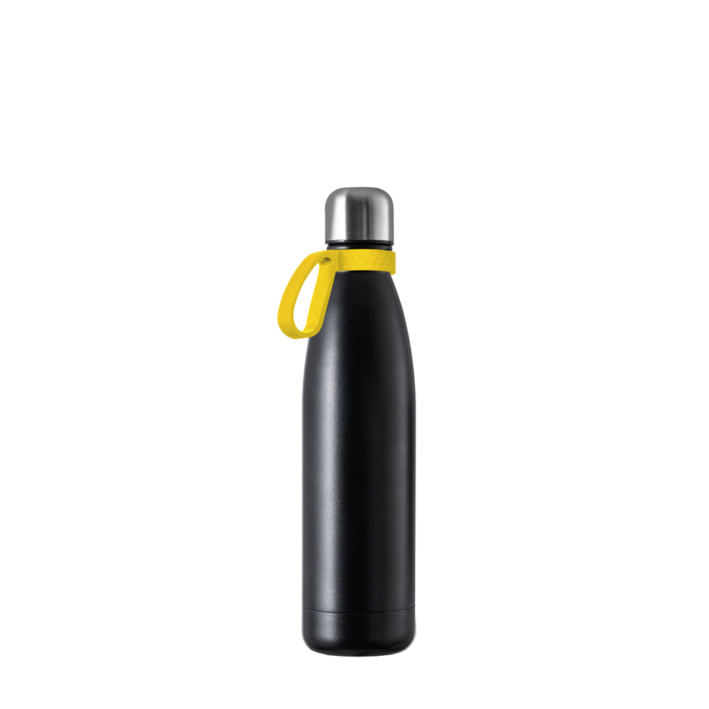 Thermofles RETUMBLER-NIZZA - zwart, zilver, geel
