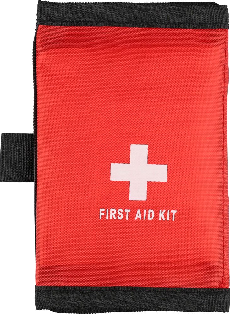 rPET (600D) polyester EHBO-set Kairo - Rood