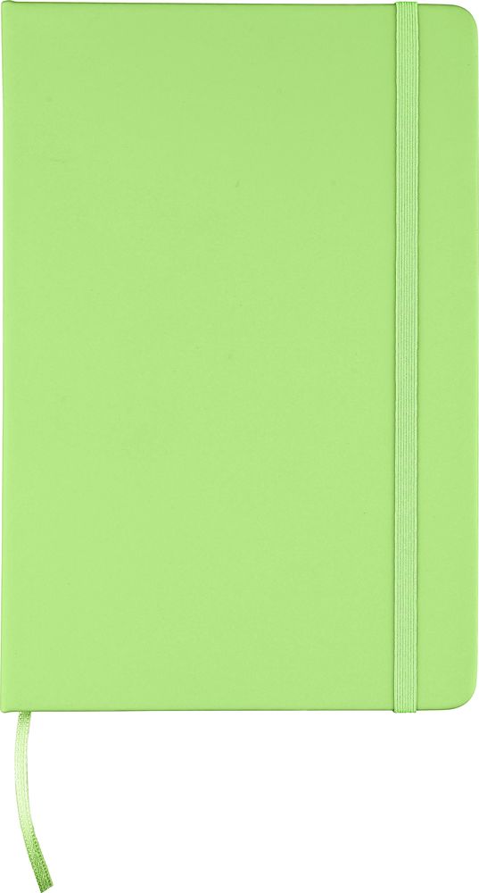 Gerecyclede PU notitieboek Eva - Lime