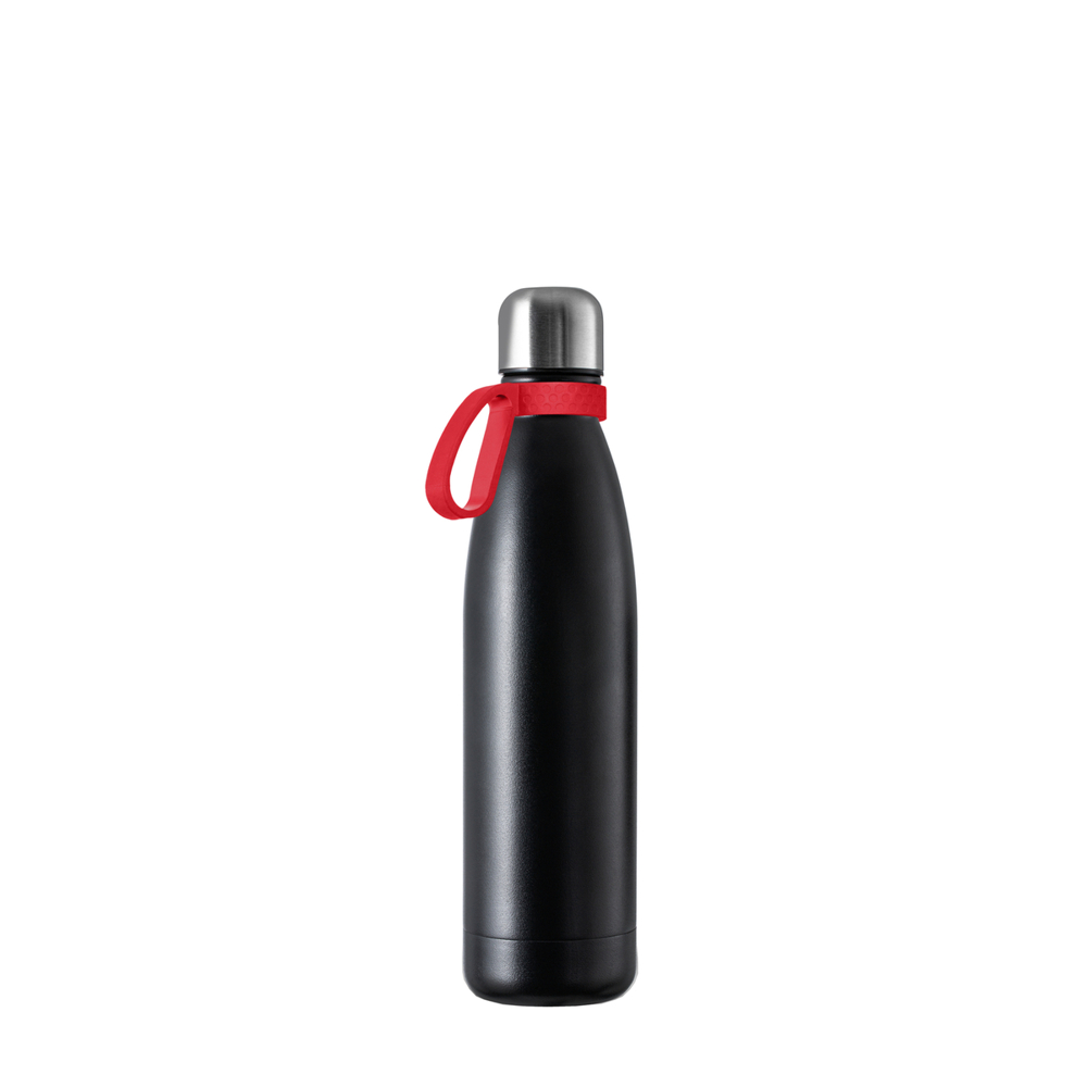 Thermofles RETUMBLER-NIZZA - zwart, zilver, rood