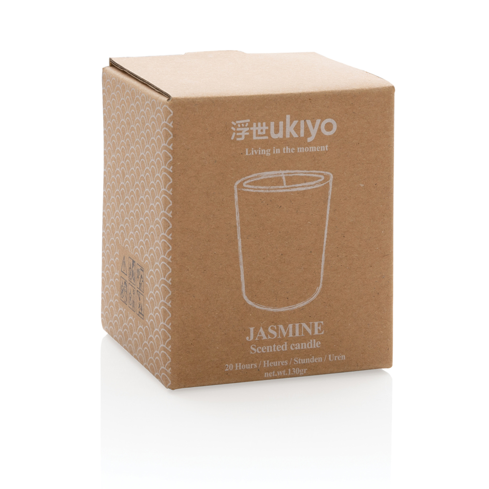 Ukiyo geurkaars in glas