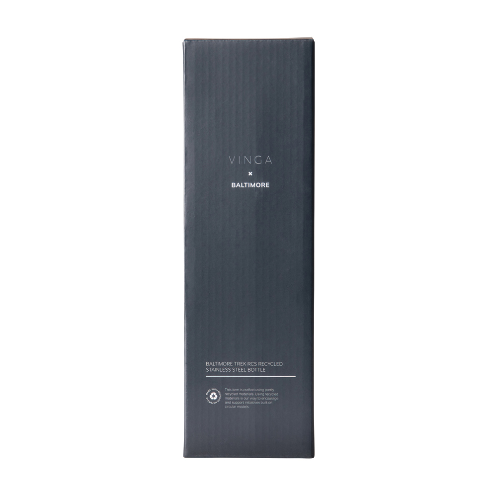 VINGA Baltimore Trek RCS recycled SS fles 600 ML