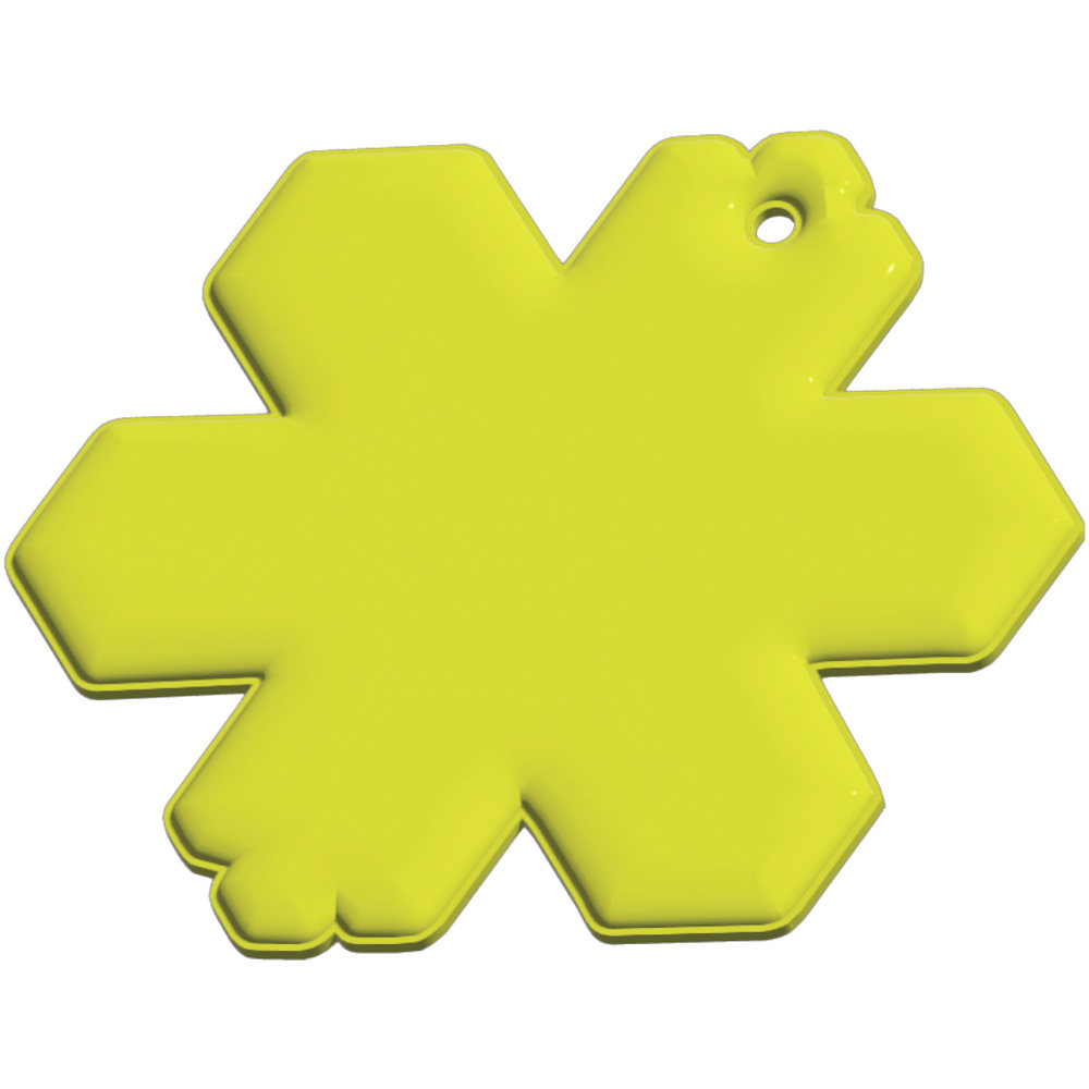 RFX™ H-10 reflecterende pvc hanger met sneeuwvlok