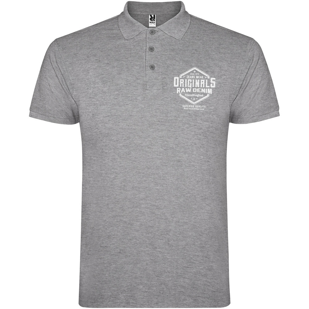 Star 200 g/m² herenpolo met korte mouwen