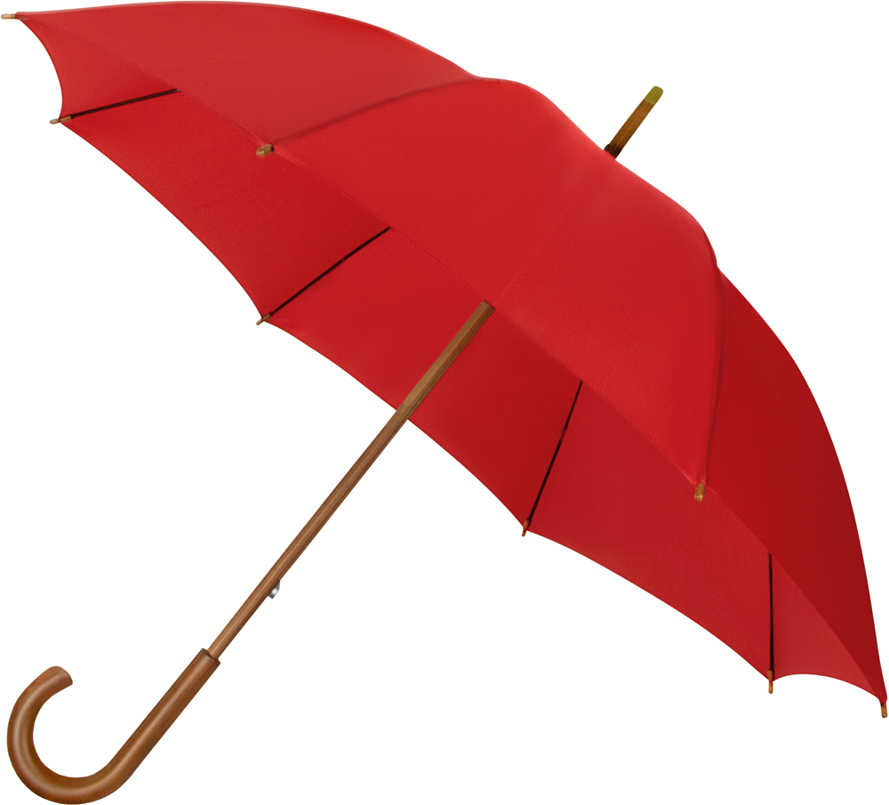FALCONE - ECO - Handopening - Windproof -  102 cm - rood (± PMS 1797C)
